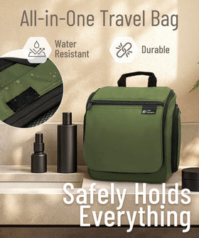 DD D&D Wanderlust Toiletry Bag with YKK zippers close-up