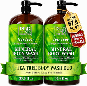 Dead Sea Collection Tea Tree Body Wash front view