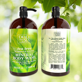 Dead Sea Collection Tea Tree Body Wash packaging