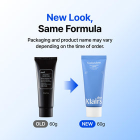 DearKlairs Blue Calming Cream in hand