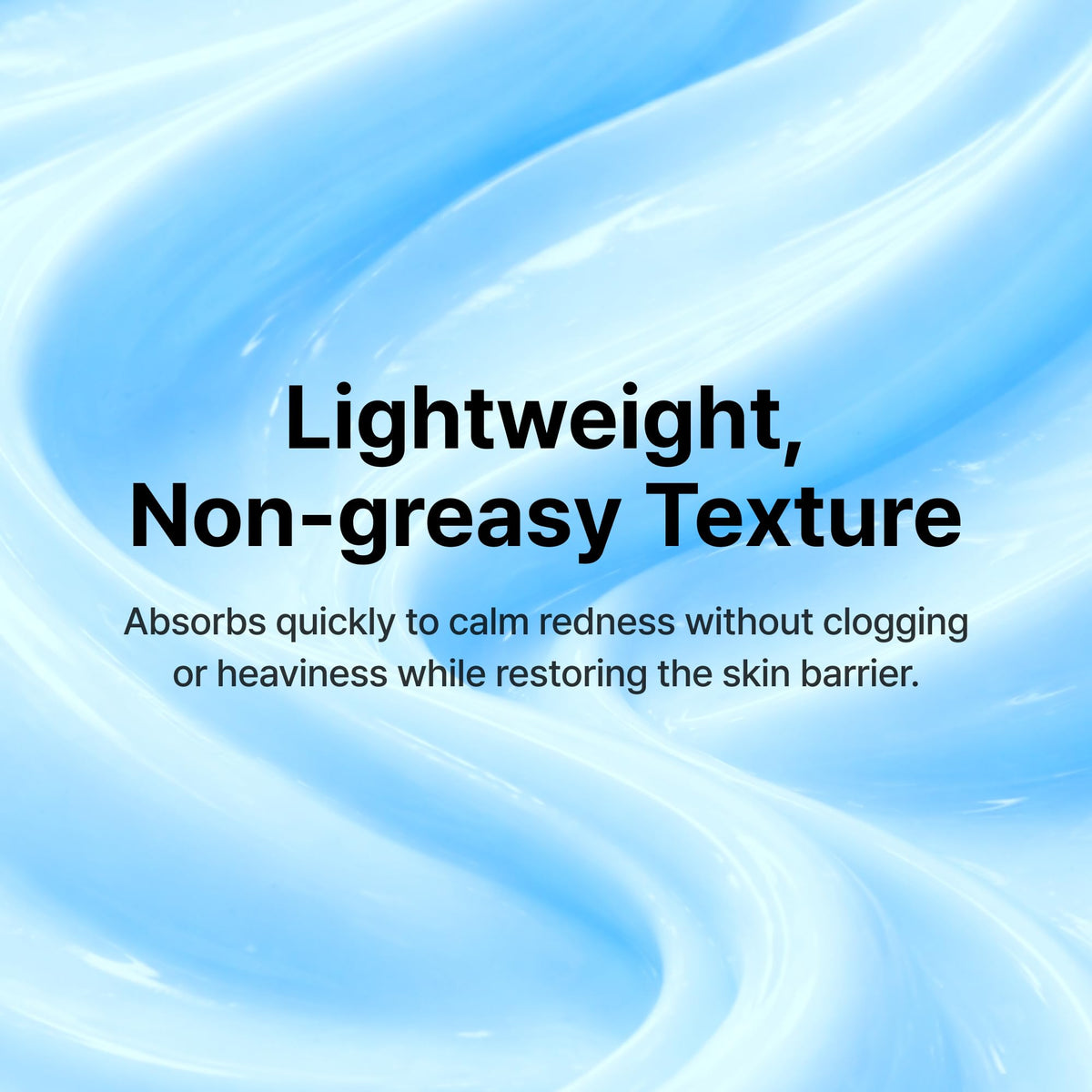 DearKlairs Blue Calming Cream on a bathroom counter