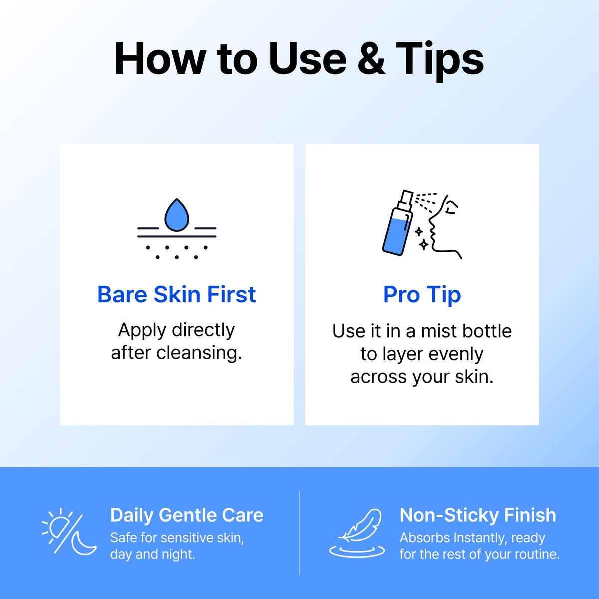 DearKlairs EGF Serum Blue Youth Activating Drop with other skincare products