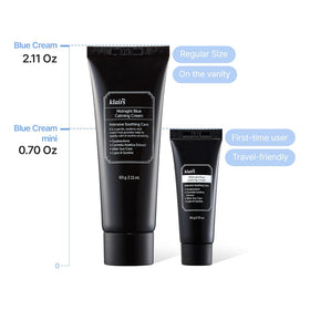 DearKlairs Midnight Blue Calming Cream 0.7 Oz back view
