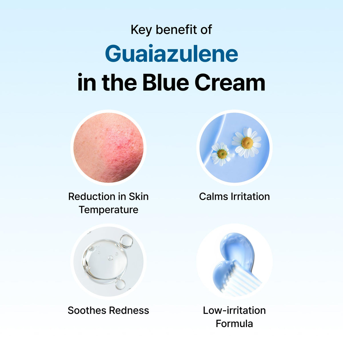 DearKlairs Midnight Blue Calming Cream side view