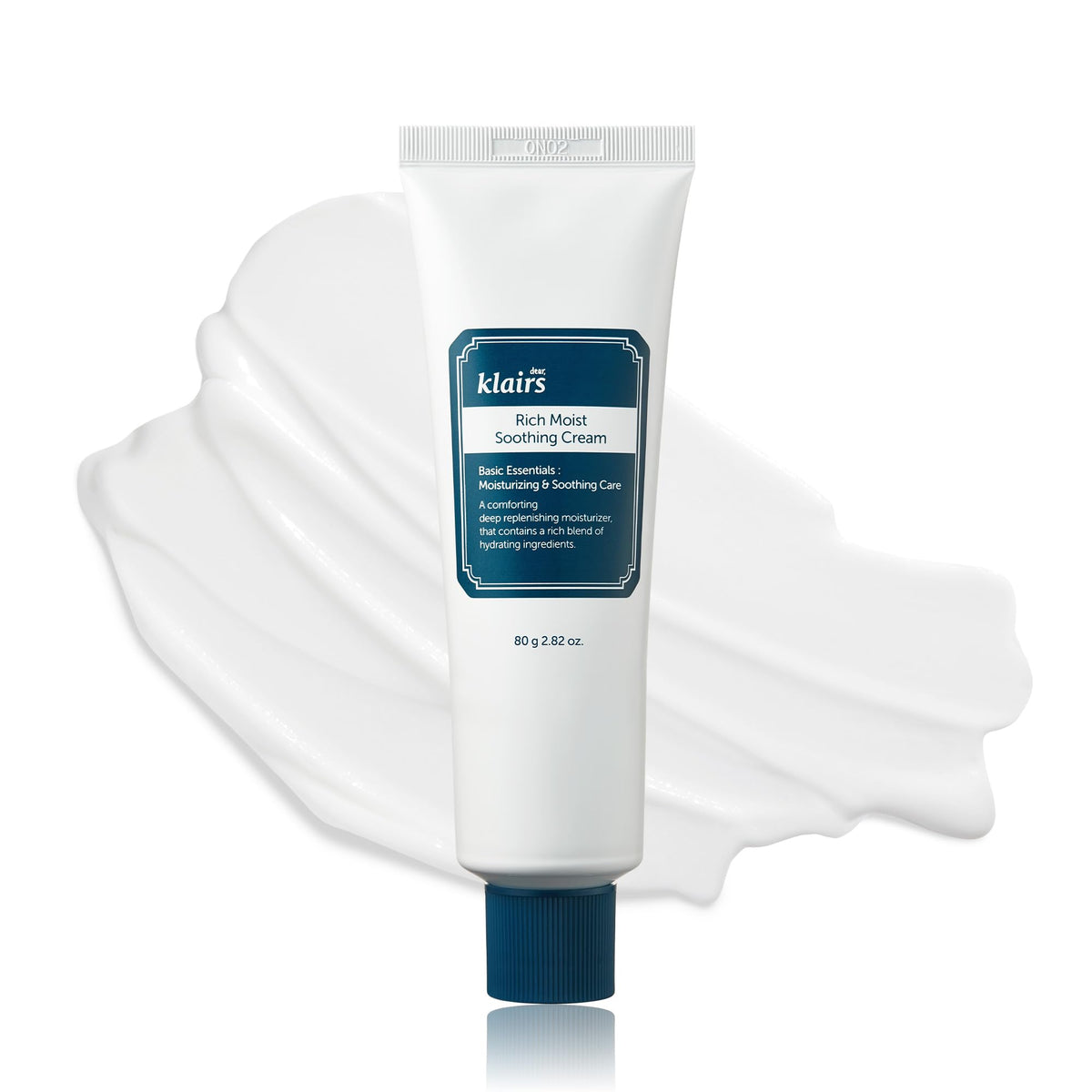 DearKlairs Rich Soothing Cream front view with packaging