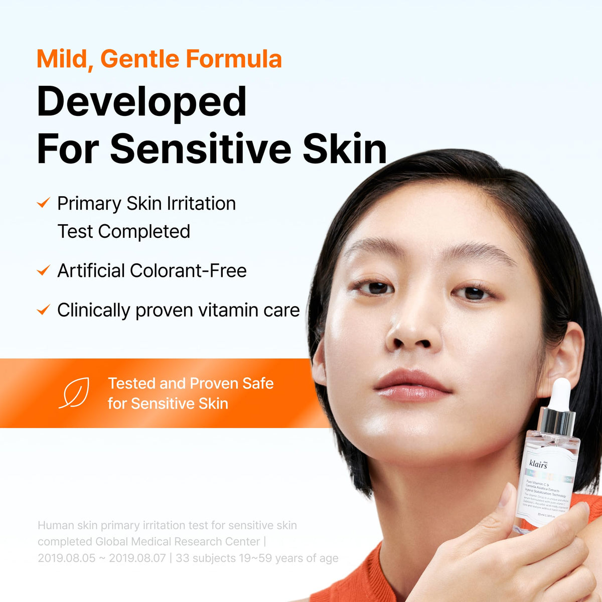 DearKlairs Vitamin C Serum texture close-up