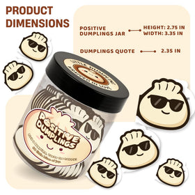 DEARMINE Positive Dumpling Jar packaging with product details