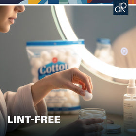 DecorRack cotton balls used for baby care application