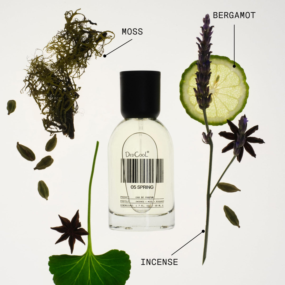 DedCool 05 Spring Eau de Parfum 15 mL packaging
