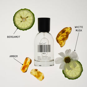 DedCool Milk Eau de Parfum 15 mL with natural elements