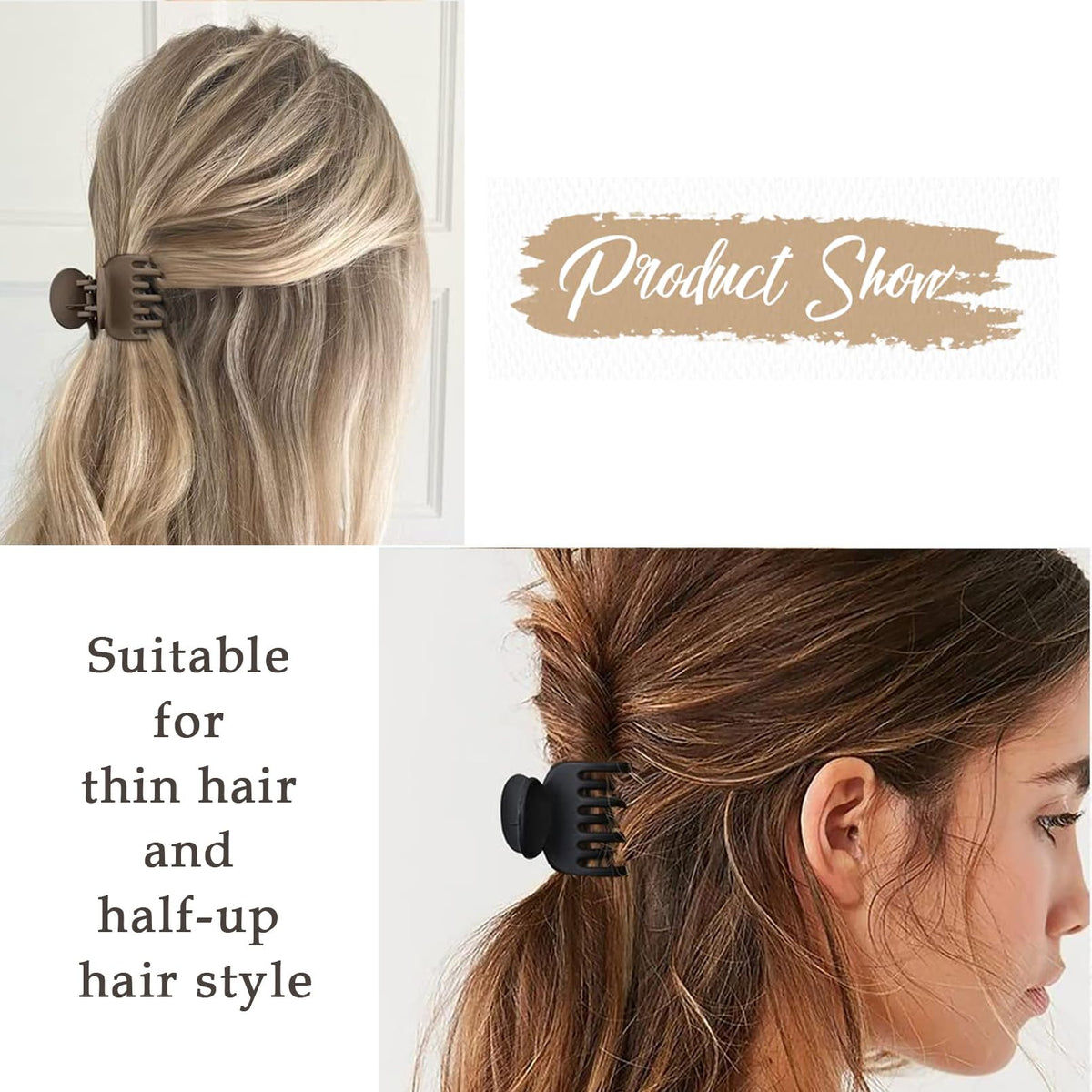 DEEKA hair clips with packaging details