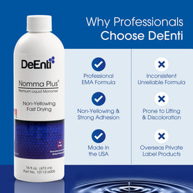 DeEnti Acrylic Monomer Liquid 16oz packaging
