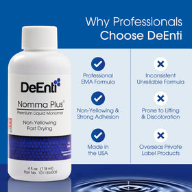 DeEnti Acrylic Monomer Liquid 4oz packaging details