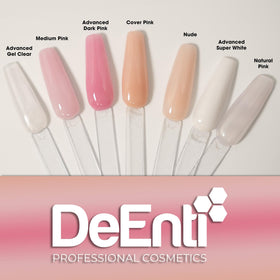 DeEnti Acrylic Nail Powder application process