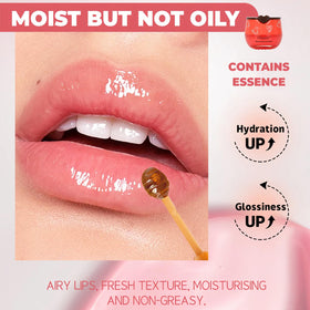 Deepmind Bee Lip Balm set displayed on a vanity