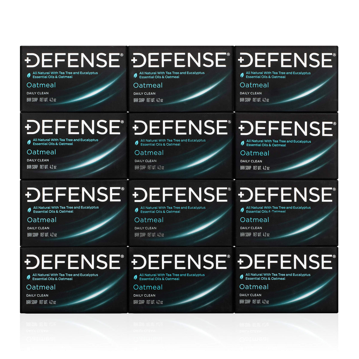 Defense Soap Oatmeal Bar Soap 12pk packaging front view