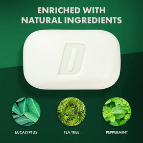 Defense Soap peppermint bar soap close-up