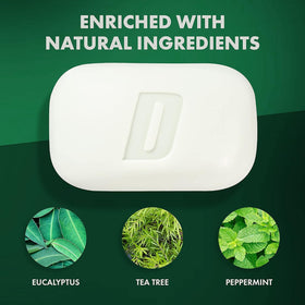 Defense Soap Peppermint Bar Soap packaging with natural ingredients