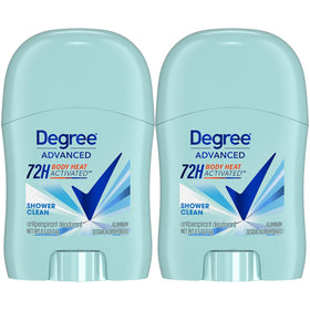Degree Advanced Antiperspirant Deodorant Shower Clean 2-Pack front view