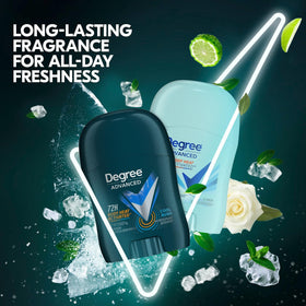 Degree Advanced Travel Deodorant in a travel bag