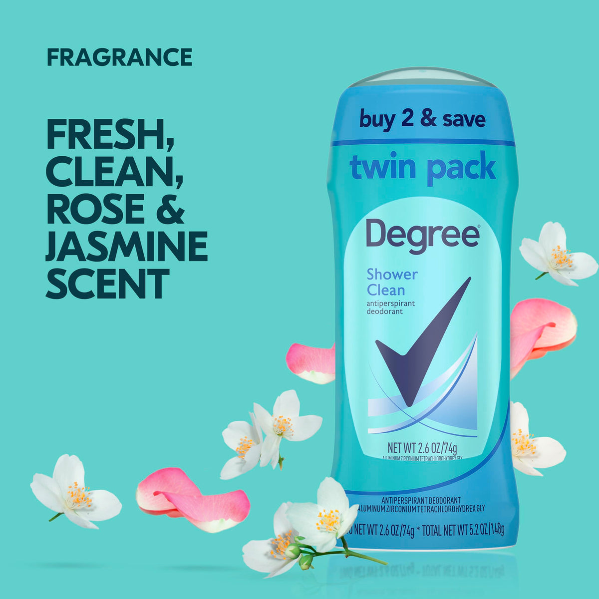 Degree Antiperspirant Deodorant lifestyle scene