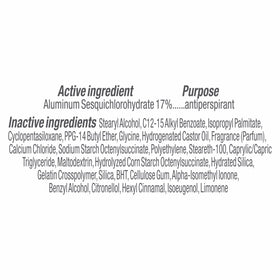 Degree Clinical Antiperspirant Deodorant in use during workout