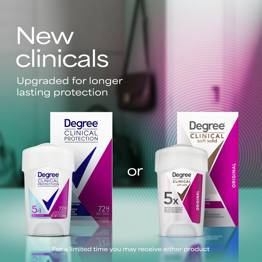 Degree Clinical Strength Antiperspirant Deodorant with autumn fragrance notes