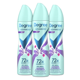 Degree Lavender Antiperspirant Deodorant Dry Spray front view