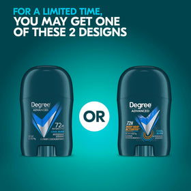 Degree Men Antiperspirant Deodorant Cool Rush in a gym bag