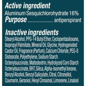 Degree Men Antiperspirant Deodorant Sage & Ocean Mist close-up of stick