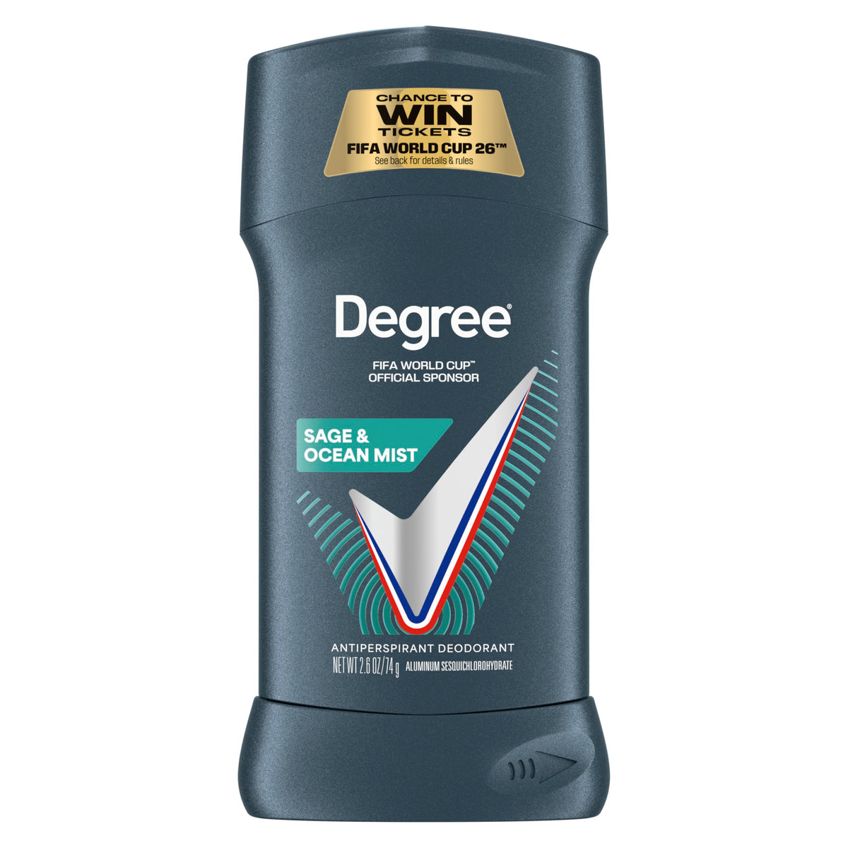 Degree Men Antiperspirant Deodorant Sage & Ocean Mist front view