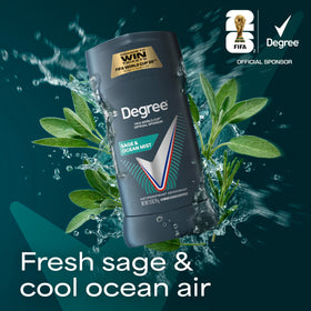 Degree Men Antiperspirant Deodorant Sage & Ocean Mist ingredients list