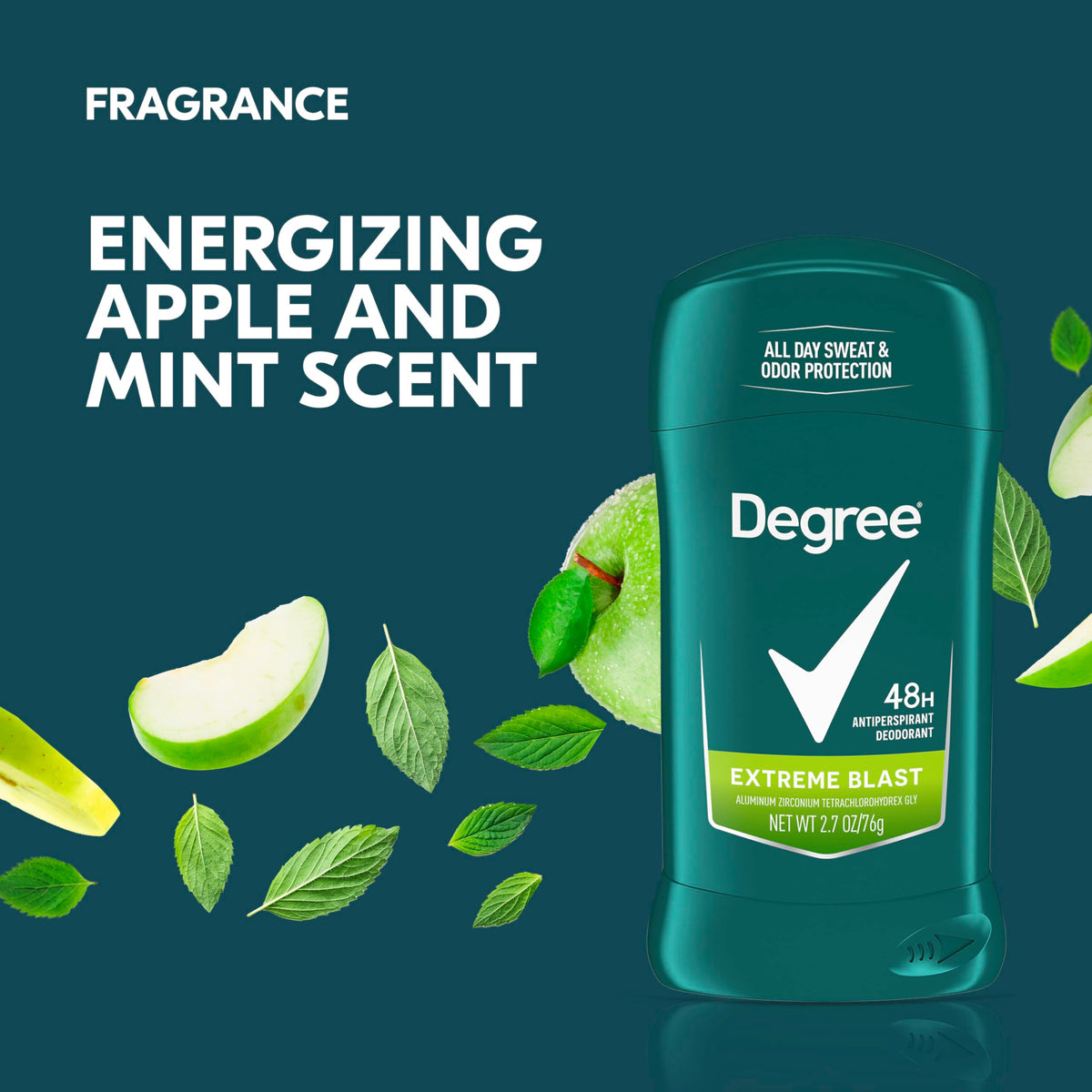 Degree Men Antiperspirant Deodorant stick close-up