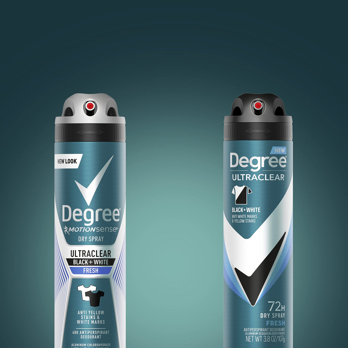 Degree Men Antiperspirant Spray Black + White packaging
