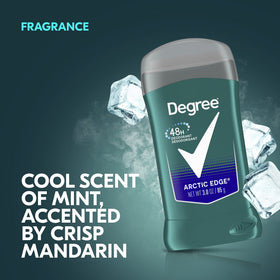 Degree Men Arctic Edge Deodorant in a lifestyle setting