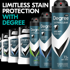 Degree Men UltraClear Antiperspirant Deodorant with fresh scent