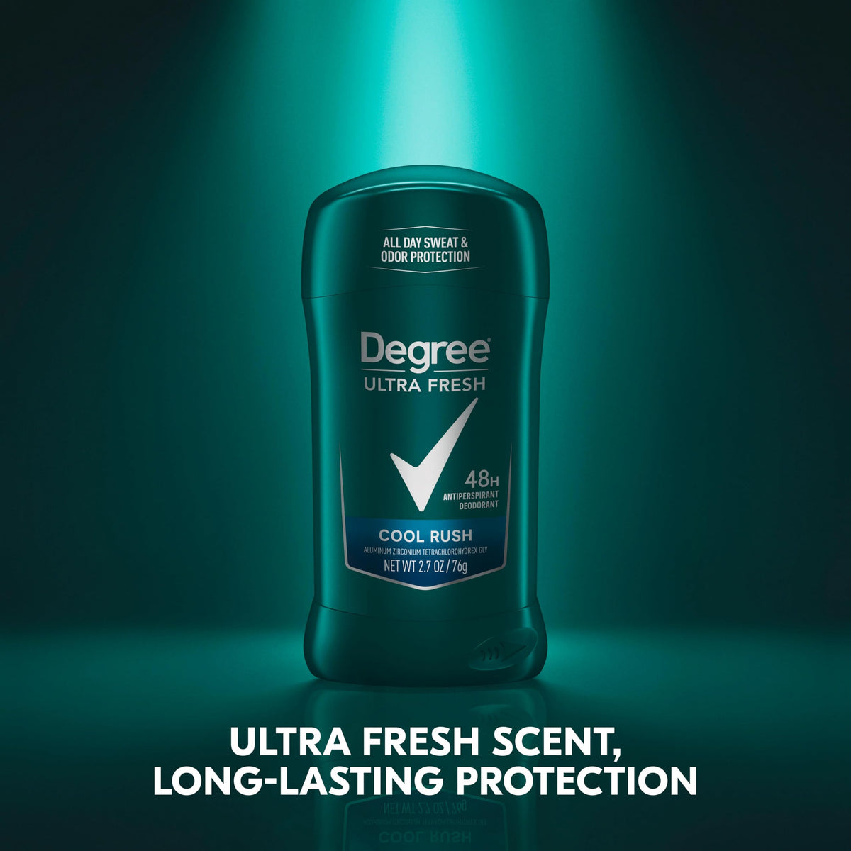 Degree Ultra Fresh Antiperspirant in a lifestyle setting