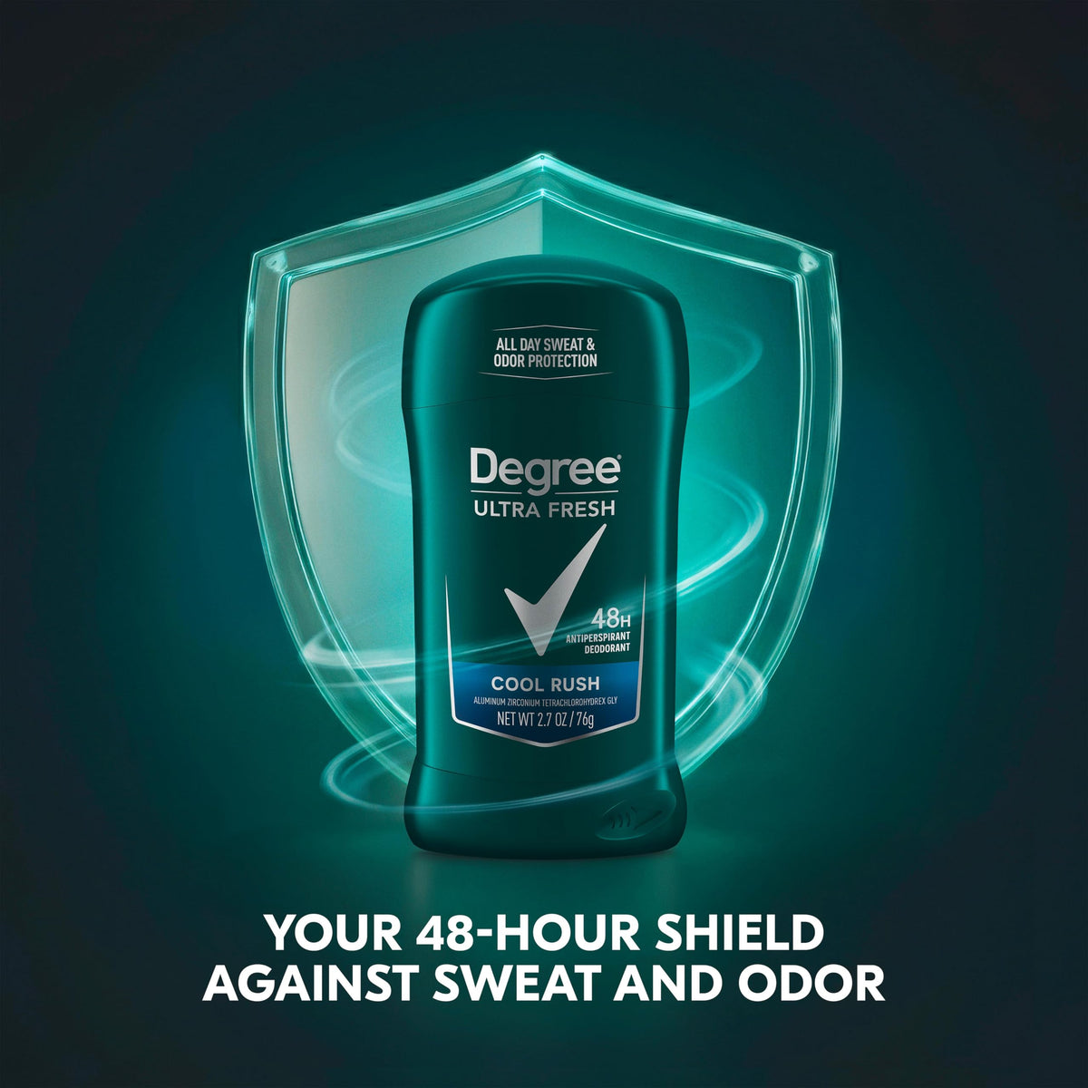 Degree Ultra Fresh Cool Rush Antiperspirant back view