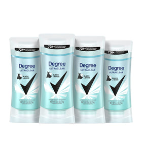 Degree Women's UltraClear Black+White Antiperspirant Balm front view