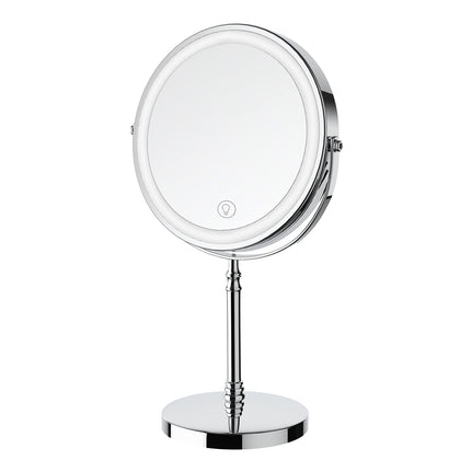 DEIOVWXS Makeup Mirror front view with 10X magnification
