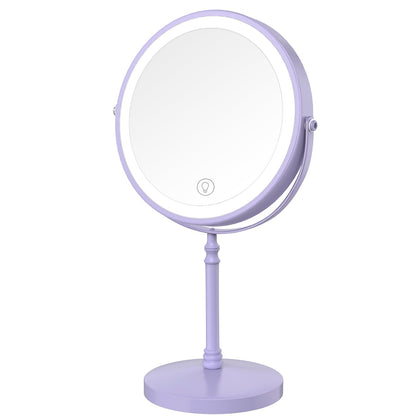 DEIOVWXS Makeup Mirror front view with 10X magnification