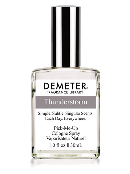 DEMETER Thunderstorm cologne 1 oz front view