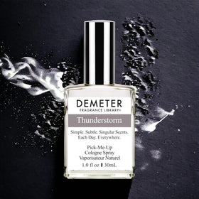 DEMETER Thunderstorm cologne in a travel bag