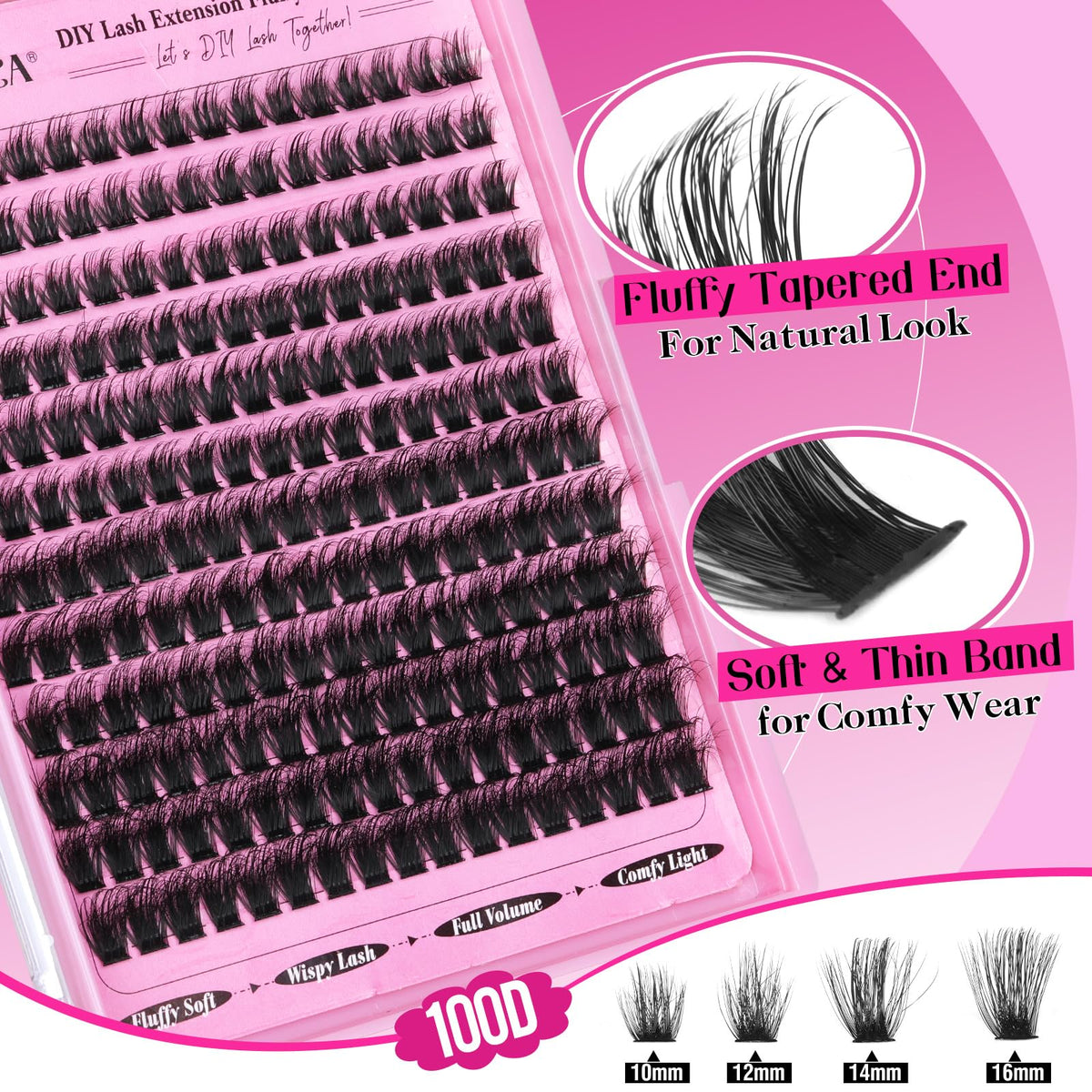 Demonstration of lash application using Yawamica kit