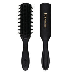 Denman Curly Hair Brush D3 All Black front view