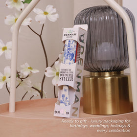 Denman D3 brush displaying detangling capabilities