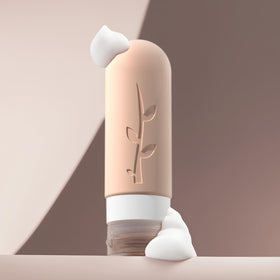 DEPOZA spray bottles and jars in use for beauty products