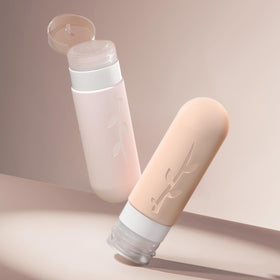 DEPOZA travel bottles with wide mouth design for easy filling