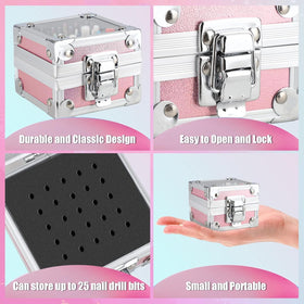 Depvko nail drill bits set displayed on a table
