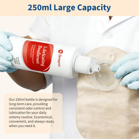 DERAYMI Ostomy Deodorant application process